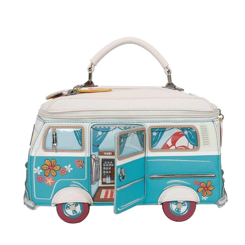 Vendula Novelty Sands Camper Van in Aqua - Picture 4 of 12
